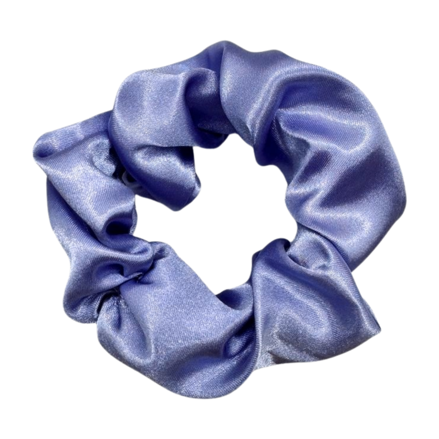 Light Purple Satin Scrunchie