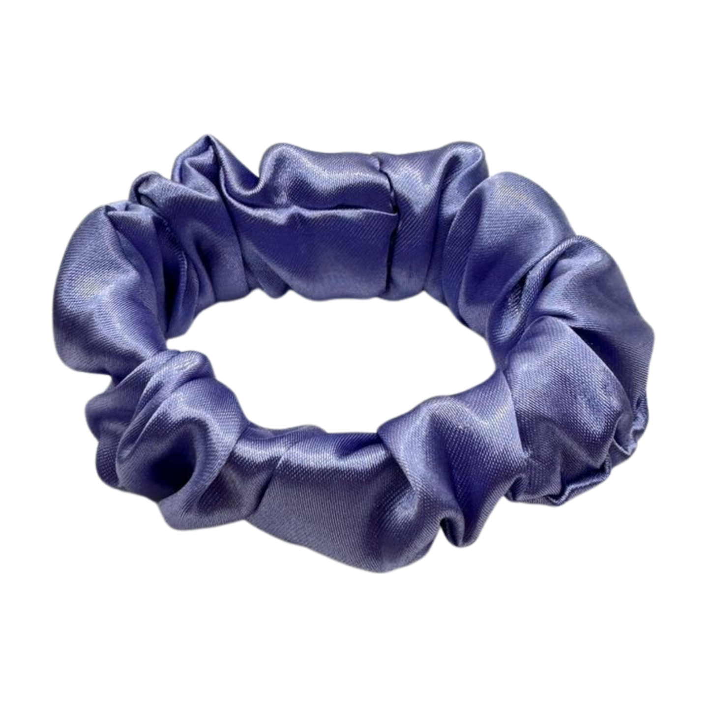 Light Purple Satin Scrunchie